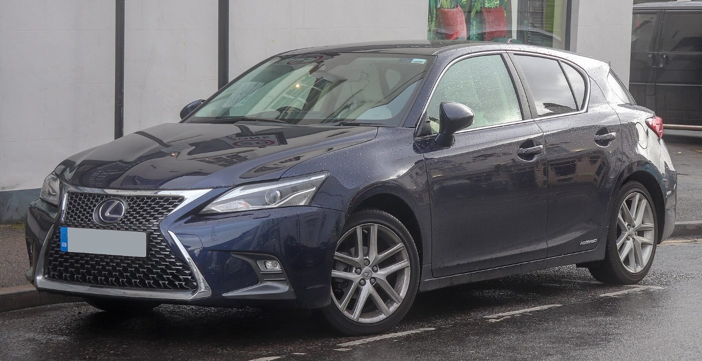Lexus CT200h (example vehicle)