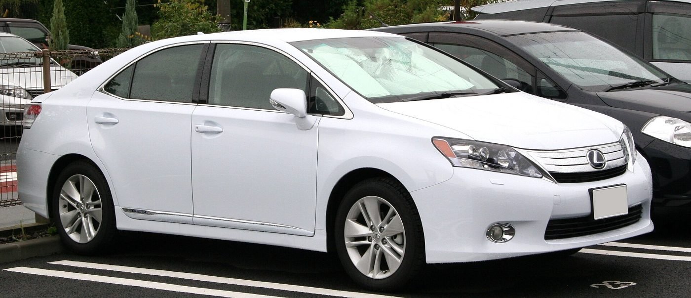 Lexus HS250h (example vehicle)