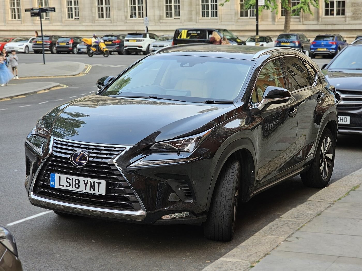 Lexus NX300h (example vehicle)