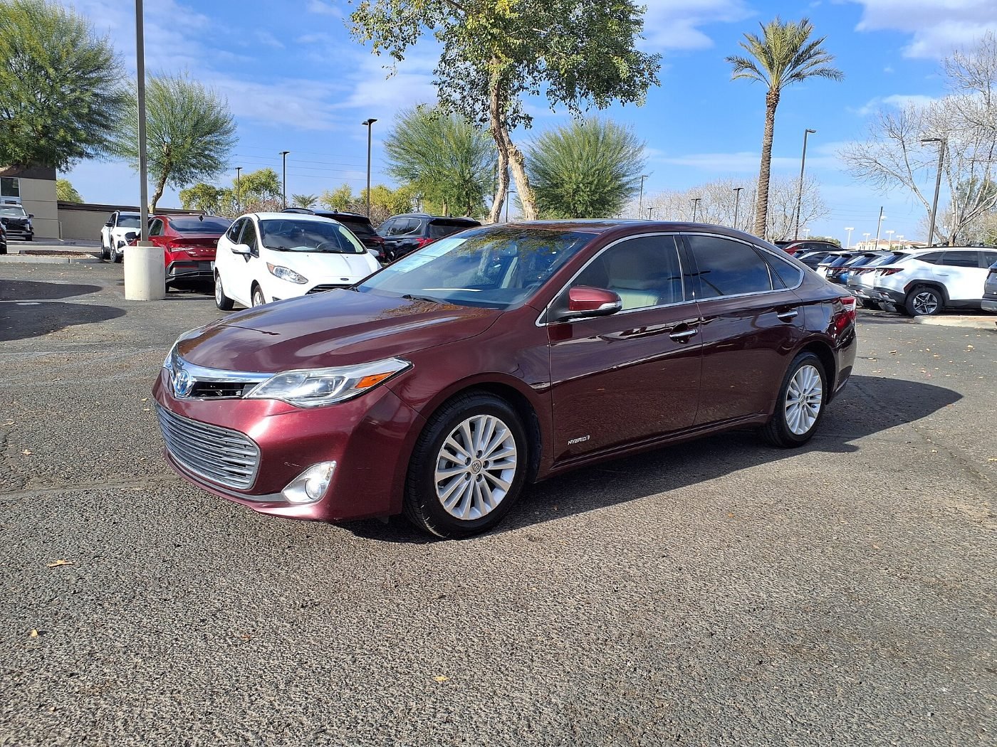 Toyota Avalon Hybrid (example vehicle)